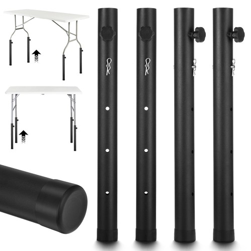 Table leg extenders for - table,