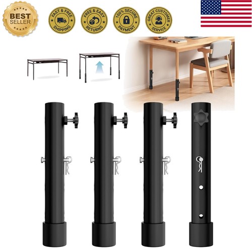 Pack 8in steel table - pack, of