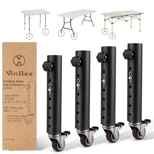 Pack adjustable table - adjustable, leg